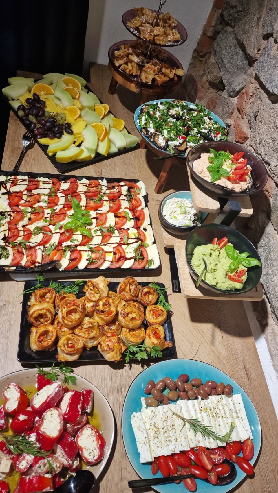 Dorfcafe Hochstädten Frühstücksbuffet immer Samstag und Sonntag